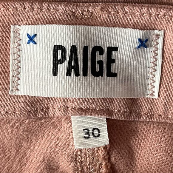 Paige pants Rianne Slash Pocket Chino pink size 30 - Picture 5 of 7